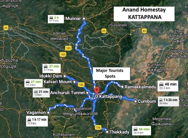 Anand Homestay Kattappana Екстериор снимка